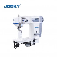 Single needle full automatic post bed sewing machine